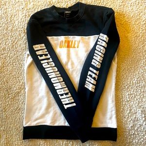 Oakley mens racing sweatshirt; like new; size small